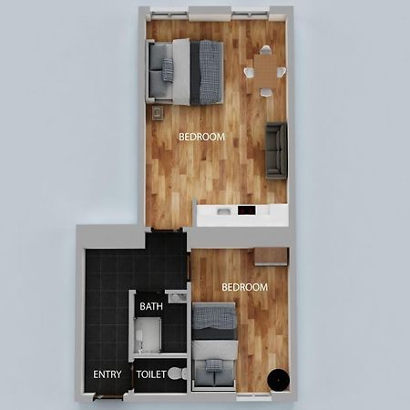Tabor Strasse Apartment Відень Екстер'єр фото